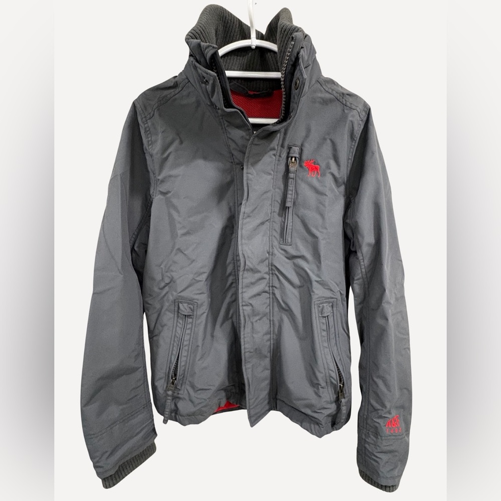Abercrombie & Fitch Men’s Charcoal Winter Jacket